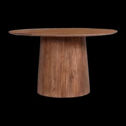 Eettafel DOMINGO Mango Lichtbruin Ø130