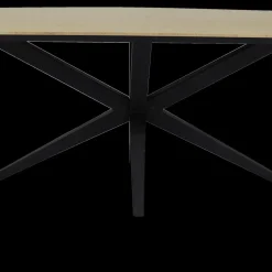 Eettafel ENCANTO Deens Ovaal 250x128 Blond Oak