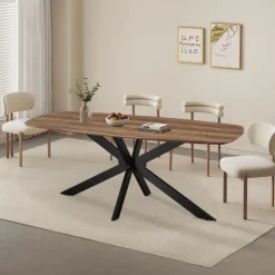 Eettafel ENSOR Deens Ovaal 200x100 Mango