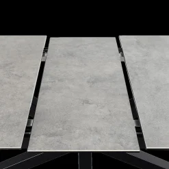 Eettafel FERRIS Keramiek Grijs 200/240x100