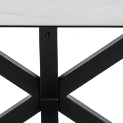 Eettafel FERRIS Keramiek Wit 200x100