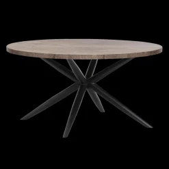 Eettafel FIONA Old Teak Ø150cm