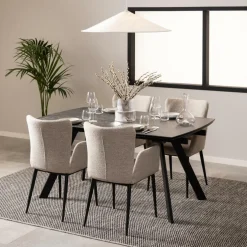 Eettafel HEDVIG Keramiek Verlengbaar 160/240x97