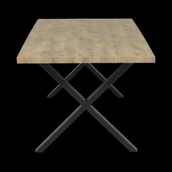 Eettafel KAMIEL Industrial Oak 190x95