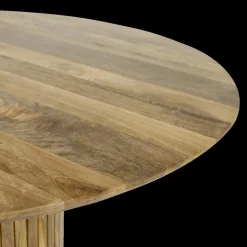 Eettafel KAVERI Ø130 Mango Natural
