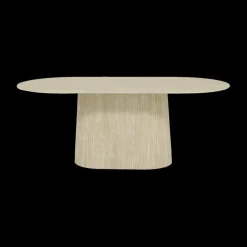 Eettafel KINGSTON Ovaal 200x100 Travertin Steen