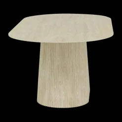 Eettafel KINGSTON Ovaal 200x100 Travertin Steen