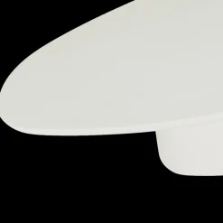 Eettafel KRETA Ovaal 240x115 Microcement Wit