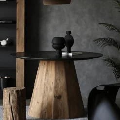 Eettafel LARISA Recycled Pine Ø120