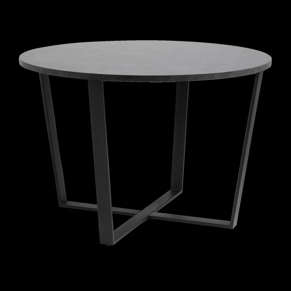 Eettafel MAITE Marble Black Ø110cm