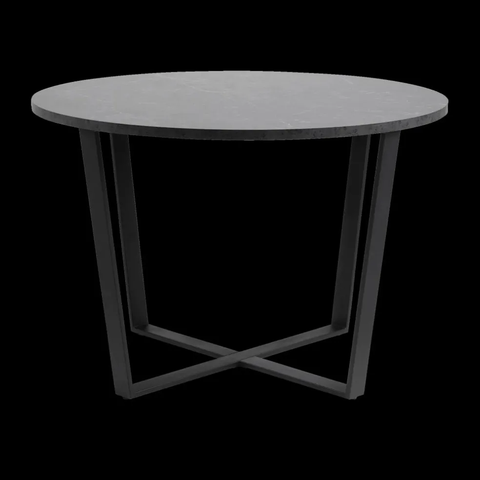 Eettafel MAITE Marble Black Ø110cm