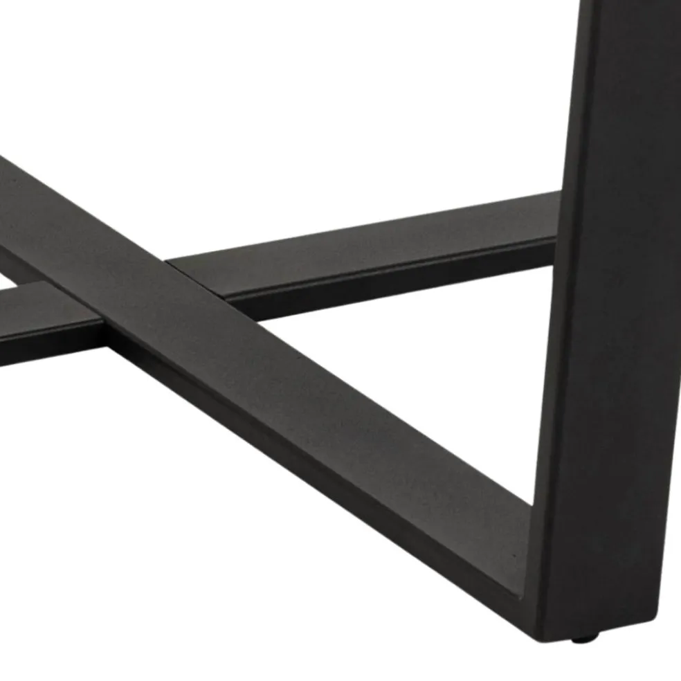 Eettafel MAITE Marble Black Ø110cm