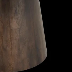 Eettafel MARANZA Ø130 Mangohout Bruin