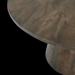 Eettafel MARANZA Ø130 Mangohout Bruin