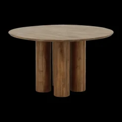 Eettafel MAYA Rond Ø130 Acacia Walnoot