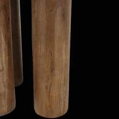 Eettafel MAYA Rond Ø130 Acacia Walnoot