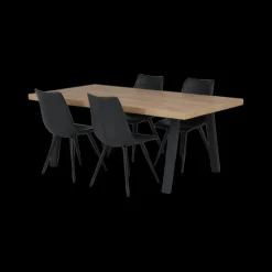 Eettafel met A-poot ABBEY Scarlet Oak 170x100