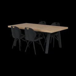 Eettafel met A-poot ABBEY Scarlet Oak 170x100