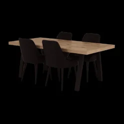 Eettafel met A-poot ABBEY Tropix 200x100