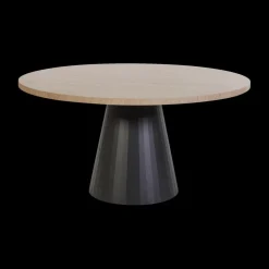 Eettafel MYLO Ø150 Kolompoot Zwart