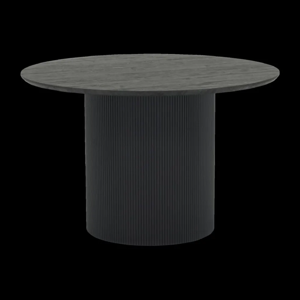 Eettafel PORTO Decor Donkerbruin Ø120