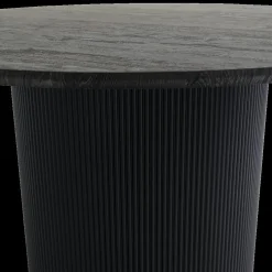 Eettafel PORTO Decor Donkerbruin Ø120