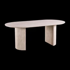 Eettafel PORTO 200x100 Travertijnlook