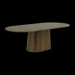 Eettafel SANTOSH Ovaal 230x110 Mango Walnoot