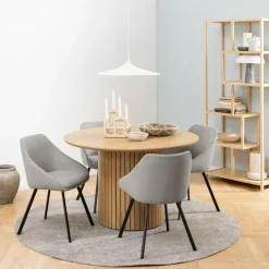 Eettafel TEKLA Wild oak Ø120cm