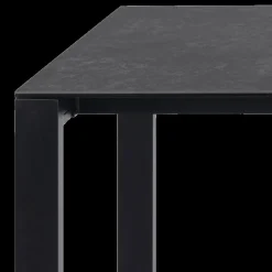 Eettafel TUVA Keramiek zwart 200x90
