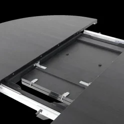 Eettafel Verlengbaar SILVA Noir Ø140/Ø180