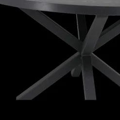 Eettafel Verlengbaar SILVA Noir Ø140/Ø180