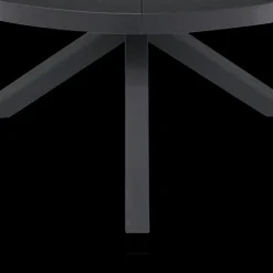 Eettafel Verlengbaar SILVA Noir Ø140/Ø180