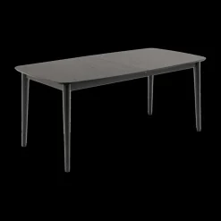 Eettafel Verlengbaar VEZNA 180/219 Zwart Eikfineer