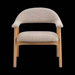 Fauteuil COLETTE Monza Beige - Poot Eik