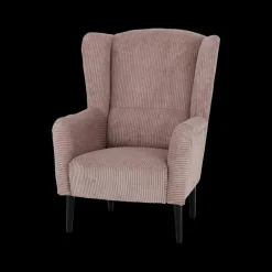 Fauteuil SPAIN met poef Poso Pink