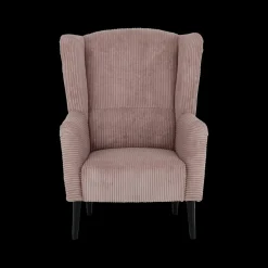 Fauteuil SPAIN met poef Poso Pink