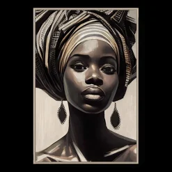 Framed Canvas LINTANG 80x120