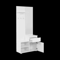 Garderobekast ZOMA Wit