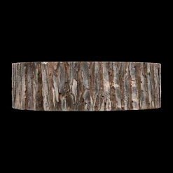 Geurkaars PINEDORF Stam Rond Keramiek Bruin