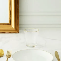 Glas LIZERET 35cl M/Boord Goud