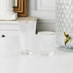 Glas LIZERET 40cl M/Boord Goud