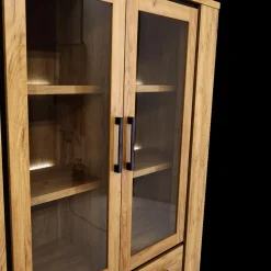 Glaskast ANTONIO French Oak B133