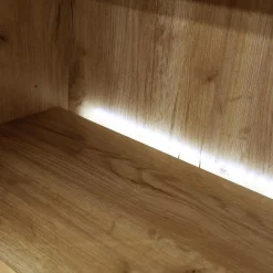 Glaskast ANTONIO French Oak B133