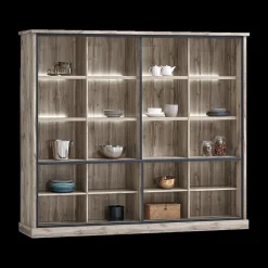 Glaskast VIENNA B238 Canyon Oak