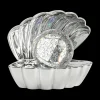 Glitterlamp SHELL Led Zilver