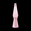 Glitterlamp SPACESHIP Pastel Roze