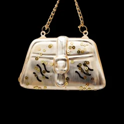 Hanger BAG Handtas Zwart/Goud Ass.