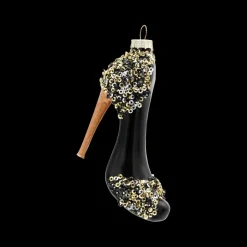 Hanger SHOE Muiltje Zwart/Goud Ass.