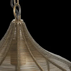 Hanglamp ALVARO 1Del. Brons L